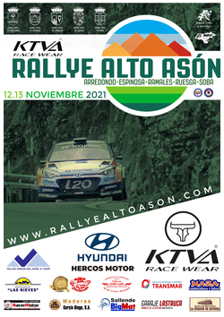Quinta prueba del campeonato de Cantabria de Rallyes MRF Tyres.