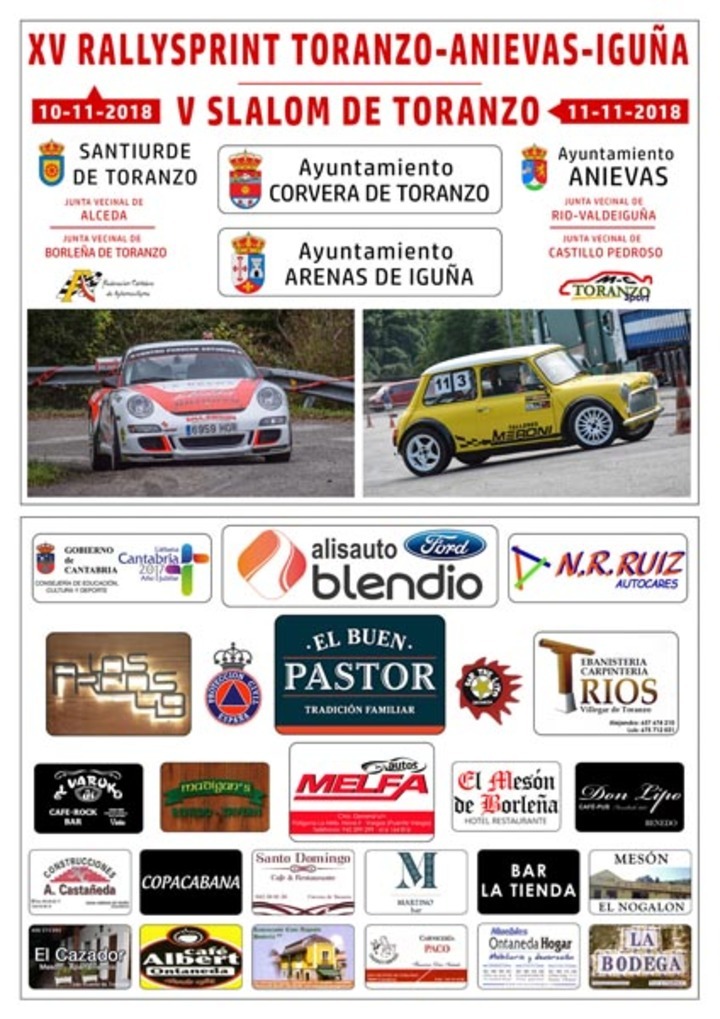 XV Rallysprint Toranzo-Anievas-Iguña
