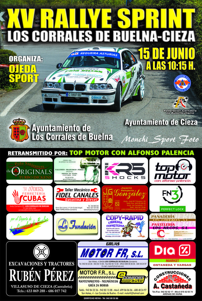 XV Rallysprint Los Corrales de Buelna - Cieza