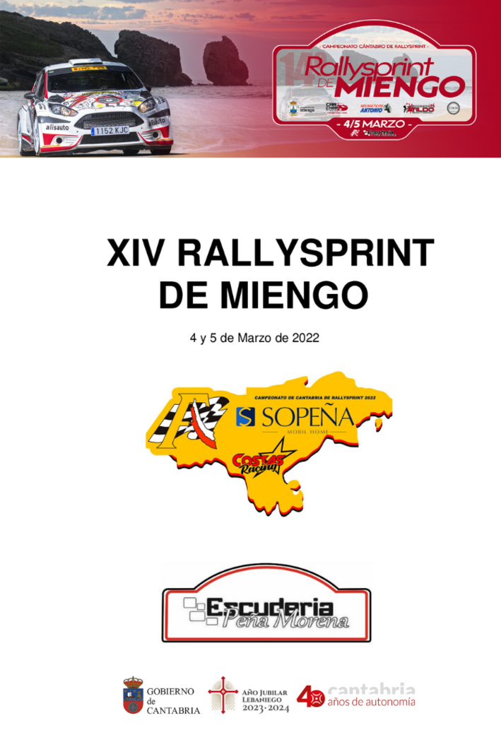 XIV RALLYSPRINT DE MIENGO