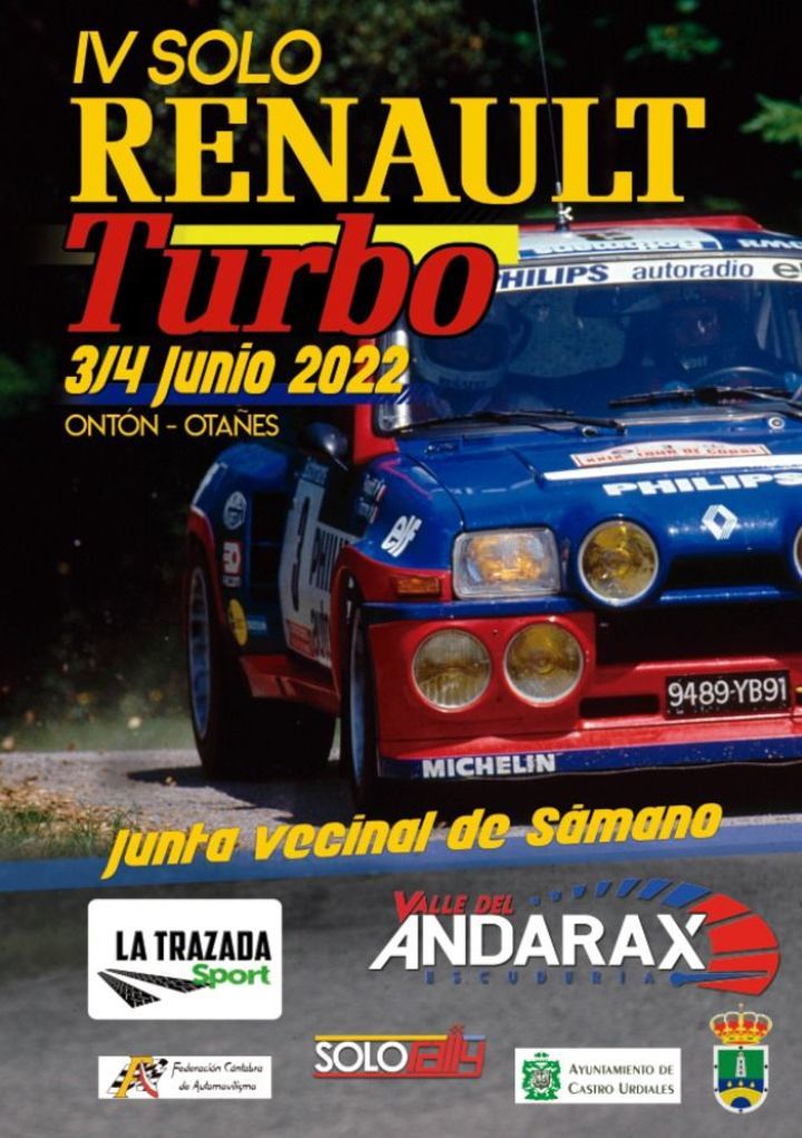 IV SOLO RENAULT TURBO JUNTA VECINAL DE SÁMANO