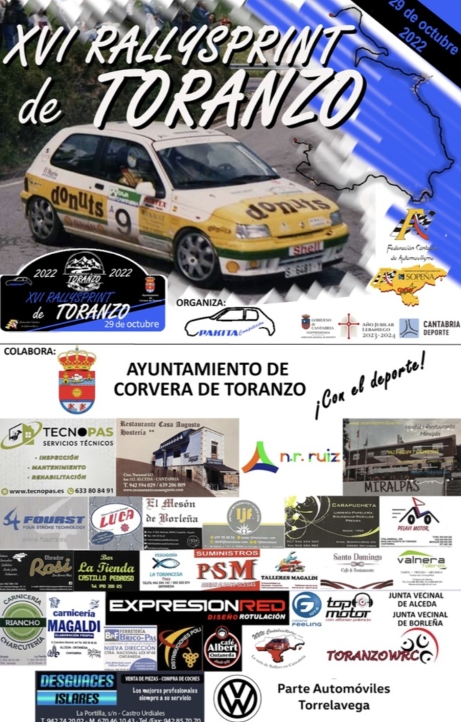 XVI RALLYSPRINT DE TORANZO