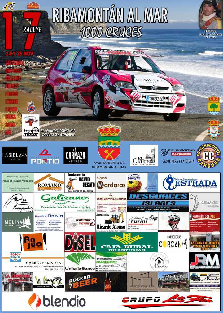 XVII RALLYE RIBAMONTÁN AL MAR – 1000  CRUCES