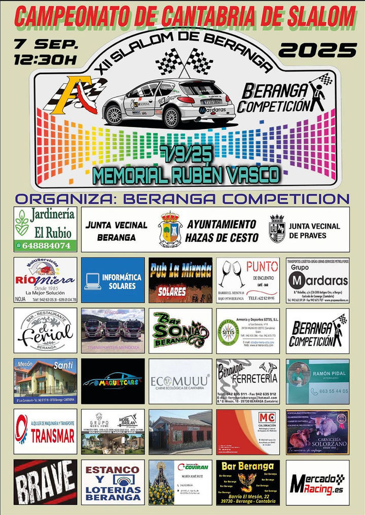 XII SLALOM DE BERANGA “Memorial Rubén Vasco”