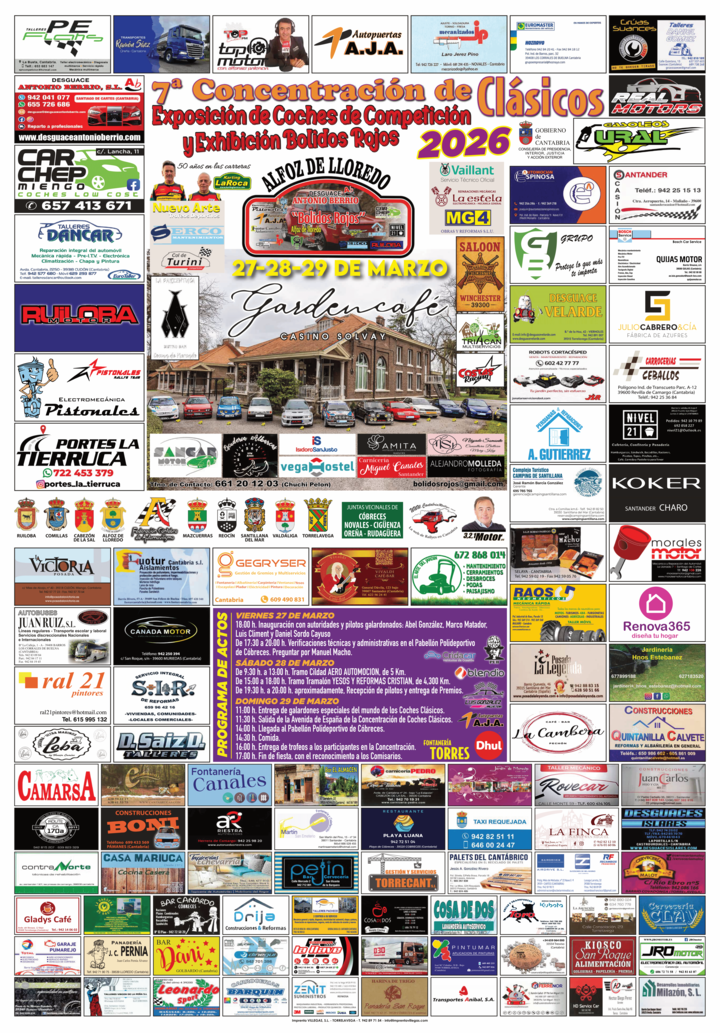 III RALLYESHOW BÓLIDOS ROJOS